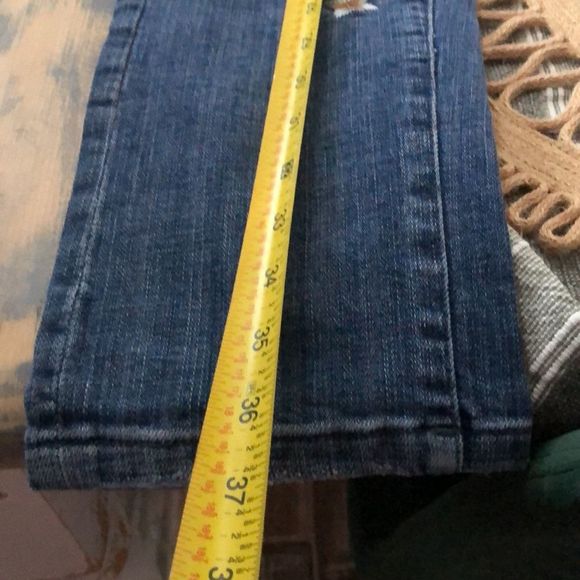 Anthropologie Pilcro and the Letterpress Size 26 Hyphen Fit Embroidered - Picture 13 of 14